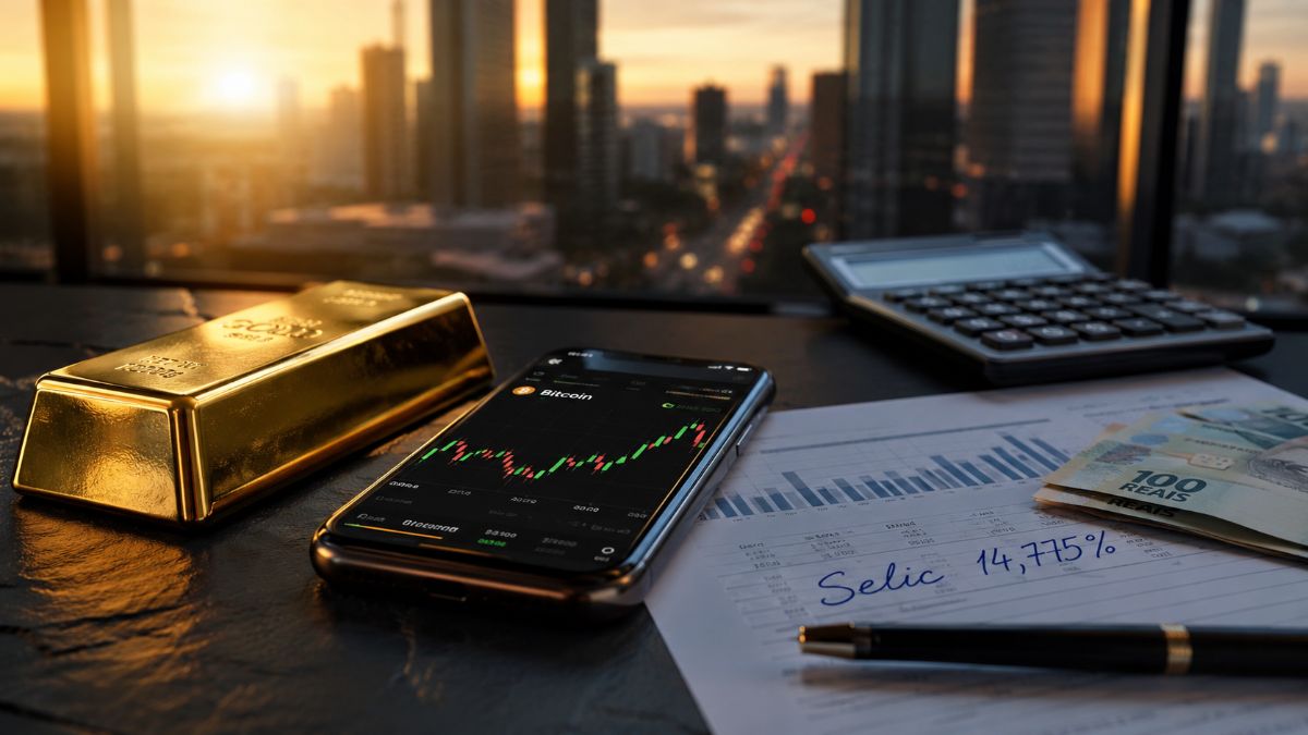 Bitcoin vs Ouro: Qual será o melhor refúgio financeiro em 2026?